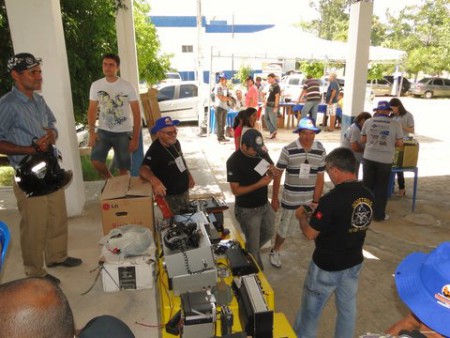 Pátio da eletroca em Afogados da Ingazeiras-PE